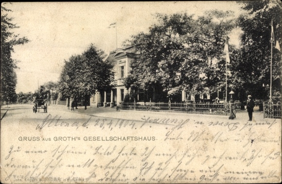 PC Hamburg Altona Othmarschen, Restaurant Groth&#39;s Gesellschaftshaus