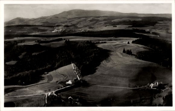 Postcard Neuhäusle Sankt Märgen in the Black Forest, aerial photograph