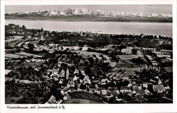 Postcard Immenstaad am Bodensee, Kippenhausen, general view
