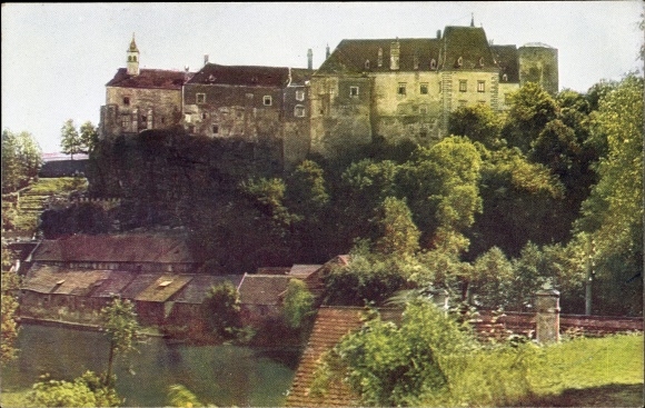 Postcard Raabs an der Thaya in Lower Austria, Burg