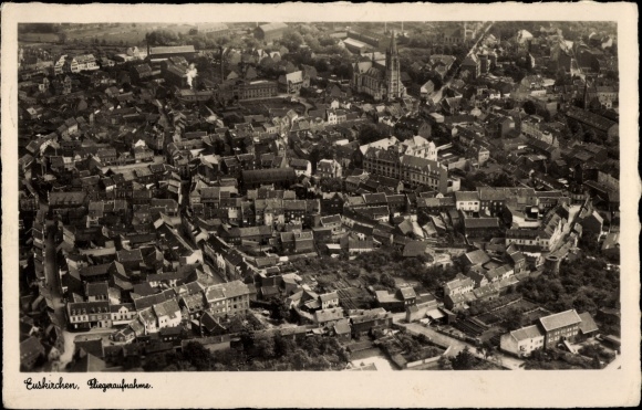 PC Euskirchen North Rhine Westphalia, total view, aerial photo