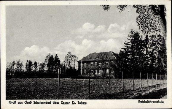 Ak Groß Schulzendorf Ludwigsfelde in Brandenburg, Reichsführerschule