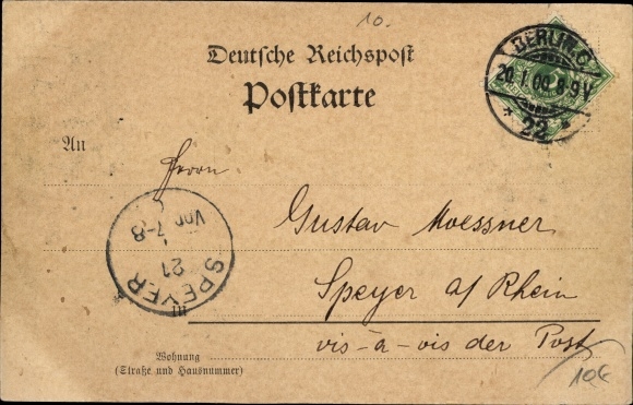 Postcard Berlin Reinickendorf Hermsdorf, Kuhstall