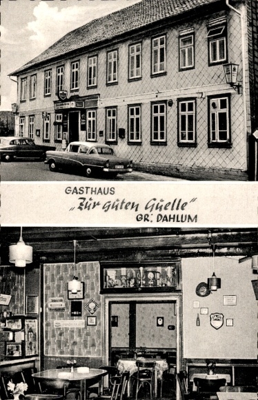 Postcard Groß Dahlum in Lower Saxony, Gasthaus Zur Gute Quelle