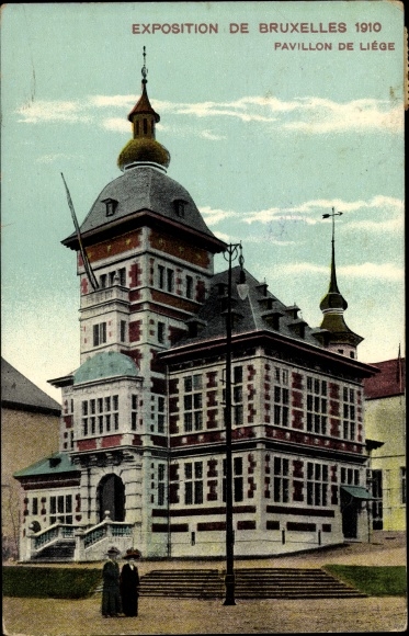 KP Bruxelles Bruksela, Wystawa 1910, Pavillon de Liége
