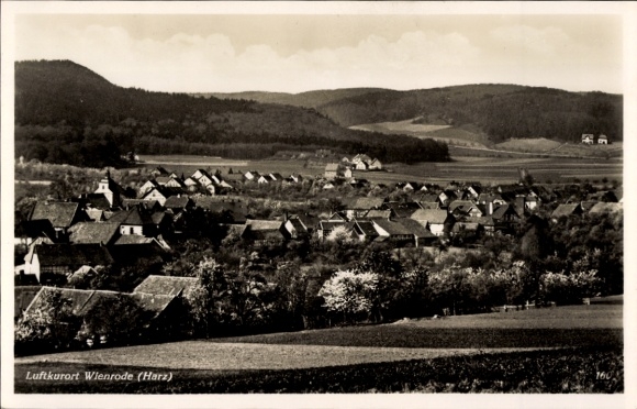 Ak Wienrode Blankenburg am Harz, Totalansicht vom Ort