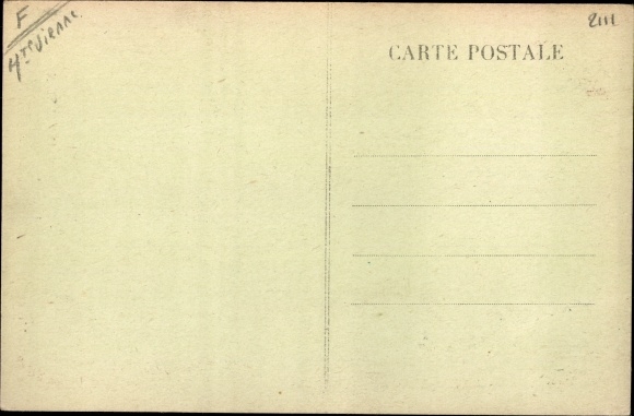 Postcard Saint Junien Haute Vienne, Farmer from the surrounding area, 88 years old, Fontaine Pont Levis