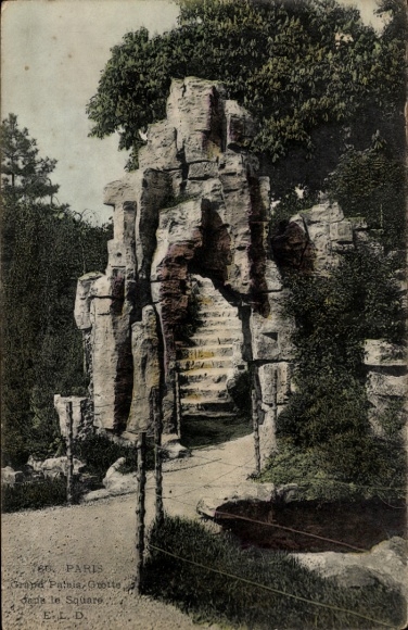 Ak Paris Grand Palais, Grotte
