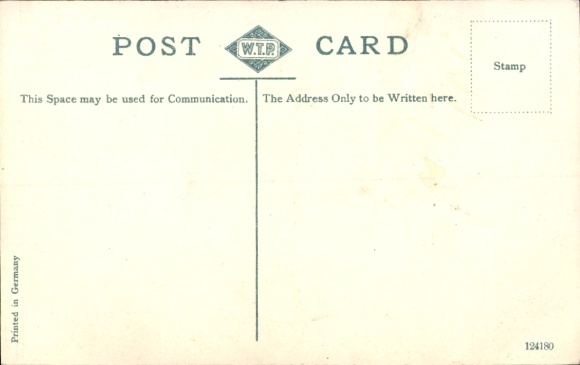 Postcard Ballarat Victoria Australia, Sturt Street, Town Hall