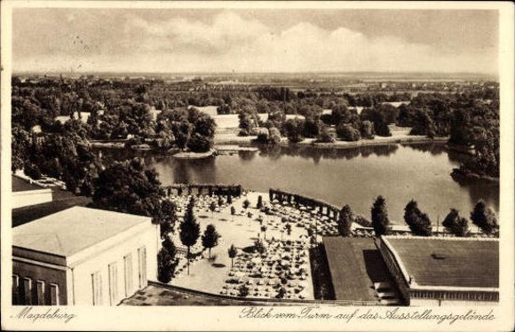 49 Ak Magdeburg Elbe, diverse Ansichten, kleinformatig