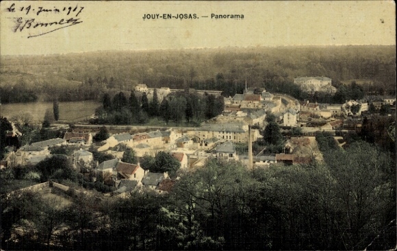 Postcard Jouy and Josas Yvelines, Panorama