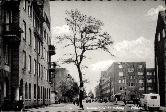 Ansichtkaart Hamburg Mitte Wilhelmsburg, Fährstrasse