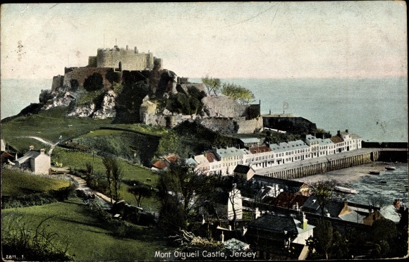 Ak Gorey Jersey Kanalinseln, Mont Orgueil Castle