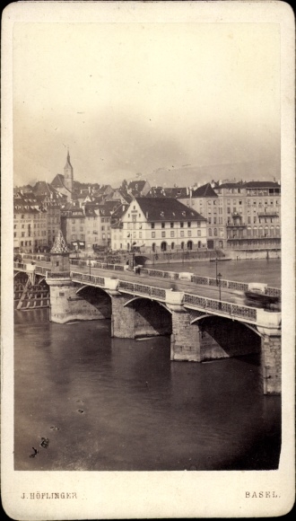 CdV Bâle Basel City Switzerland, partial view, bridge
