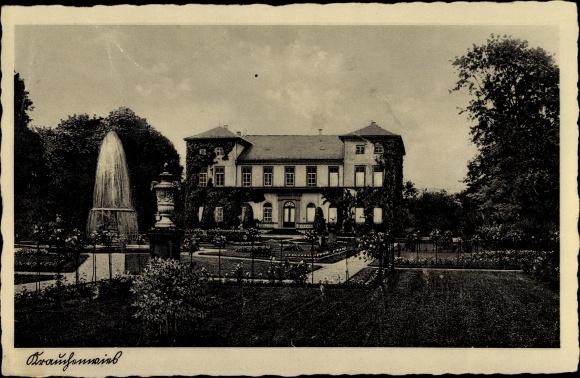 Ak Krauchenwies in Württemberg, Schloss, Park