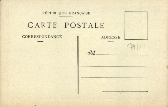 Postcard Remede la Filudine, the hematozoaire agent causal du paludisme