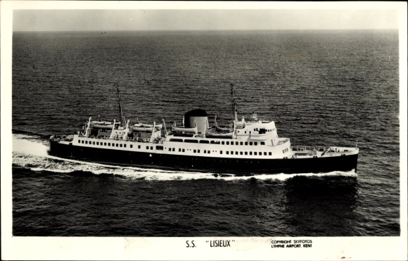 Ak Dampfer SS Lisieux, veerboot, SNCF