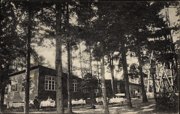 Ak Höftgrube Wingst im Kreis Cuxhaven, Restaurant Deutscher Olymp, Inh. W. Eimers