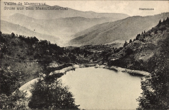 Ak Masevaux Masmünster Elsass Haut Rhin, Sternensee