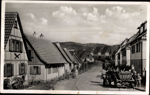 Postcard Sontra in Hesse, Settlement I