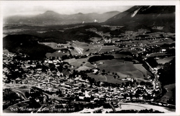 Ak Bad Reichenhall in Opper-Beieren, luchtfoto