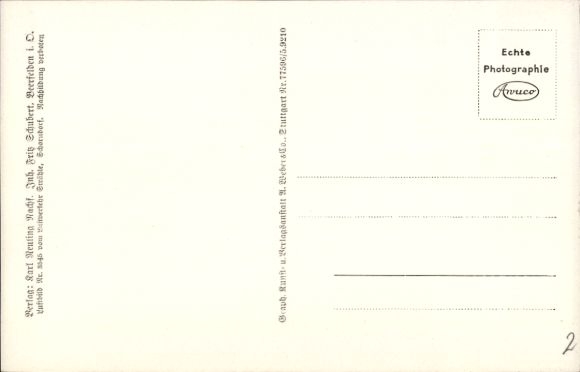 Postcard Beerfelden Oberzent in the Odenwald, aerial photograph