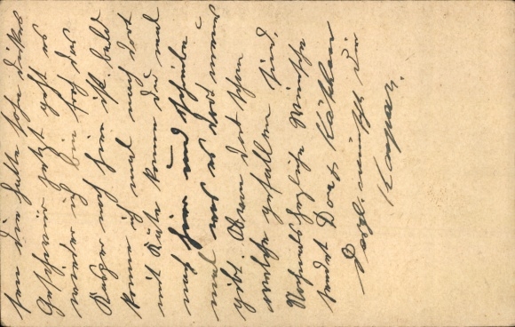 Stempel pocztowy kolei Lippstadt - Neubeckum, 25 listopada 2014, na papeterii pocztowej