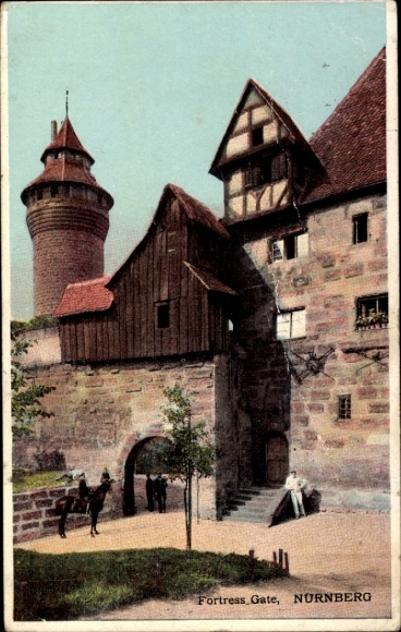 Ak Nürnberg in Mittelfranken, Burg