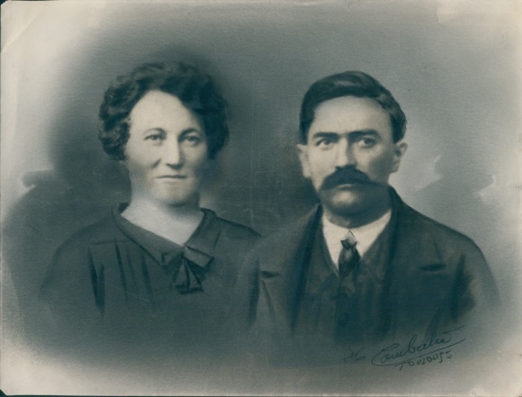 Foto Combalie, Henri, Toulouse, Portrait, Mann und Frau