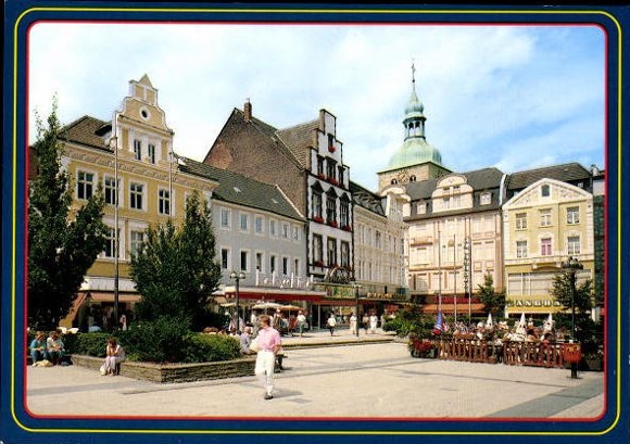 11 alte Ak Recklinghausen in Westfalen, diverse Ansichten
