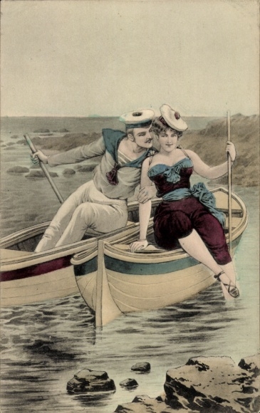 Artist Postcard Lovers, Sailor