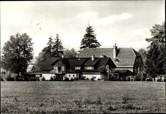Ak Nassau Frauenstein im Erzgebirge, Gaststätte Altes Forsthaus