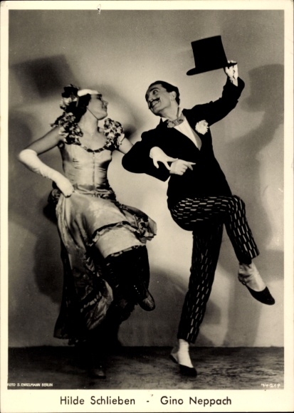 Ak Schauspieler Hilde Schlieben und Gino Neppach