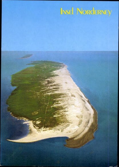 10 old PCs Norderney in Ostfriesland, various views