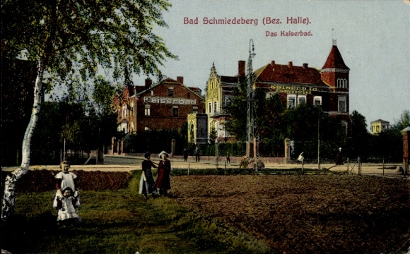 Ak Bad Schmiedeberg in der Dübener Heide, Kaiserbad