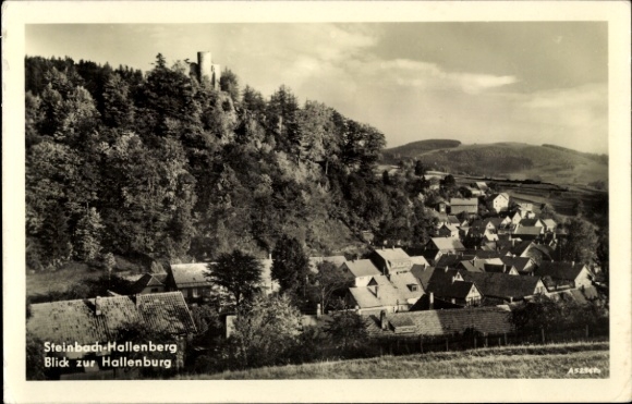 PC Steinbach Hallenberg in the Thuringian Forest, partial view