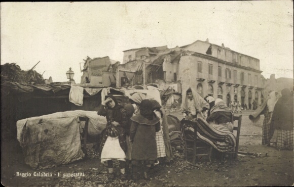 Ak Reggio Calabria, Erdbeben