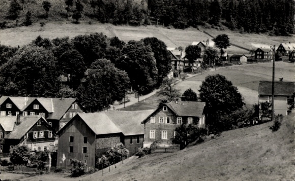Ak Haselbach Sonneberg in Thüringen, Ortsteil Hohenofen