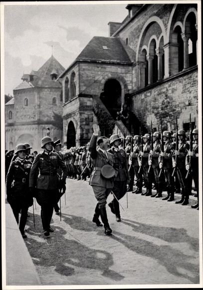 Collective picture Adolf Hitler, Goslar, Imperial Palace, Harvest Festival 1934, Collection No. 15 picture 75