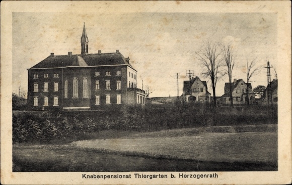 Thiergarten Merkstein Herzogenrath Nordrhein Westfalen, Knabenpensionat