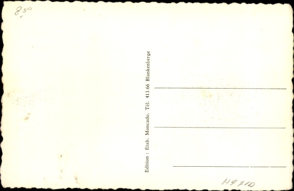Postcard Blankenberghe Blankenberge West Flanders, lighthouse, Zeedijk