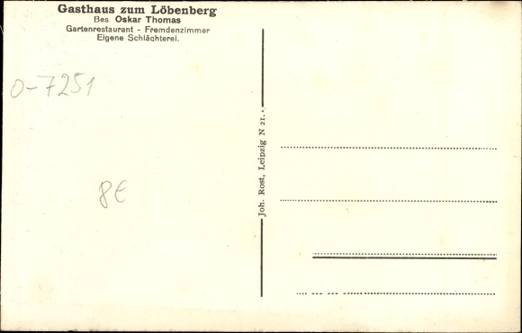 PC Hohburg Lossatal in Saxony, local section, forest path, view of the Löbenberg
