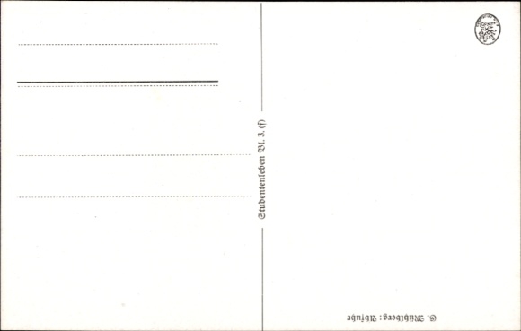 Studentika Künstler Ak Mühlberg, Georg, Abfuhr nach der Mensur
