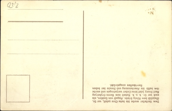 Song Postcard Günther, Anton, Wu da woods murmur hamlich, Erzgebirge dialect No. 30, Spitzberg