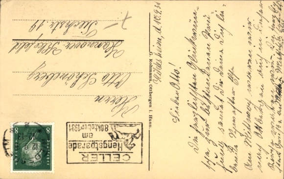 Postcard Ottbergen Schellerten in Lower Saxony, monastery church
