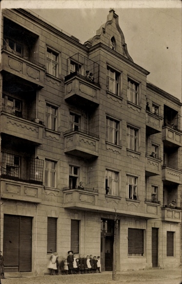 Foto Ak Lichtenberg Berlin, Wohnhaus