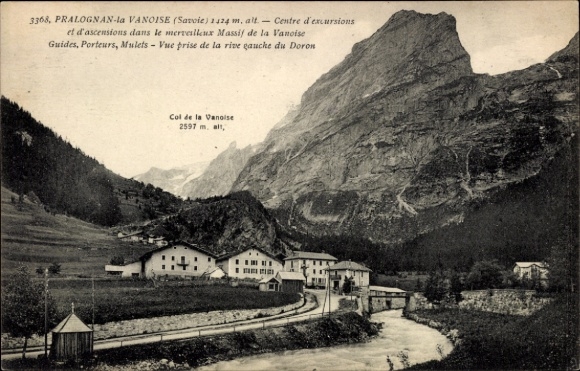 CPA Pralognan la Vanoise Savoie, Ville, Cole de la Vanoise
