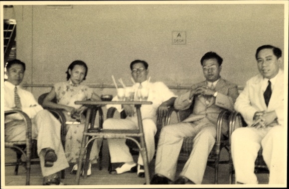 foto Chinese passagiers, stoomboot Ranpura, P&O