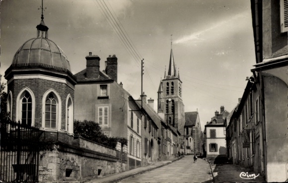 Ansichtkaart Lorrez le Bocage Seine et Marne, Kirchstrasse