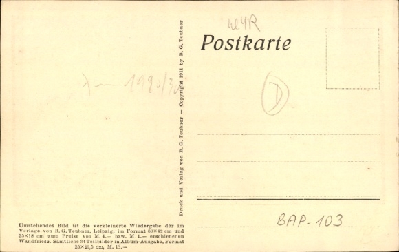 Paper cutting artist Postcard Diefenbach, Per aspera ad astra, part 1